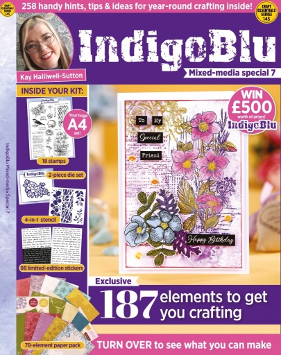 IndigoBlu Mixed Media Magazine Box Kit 7